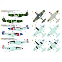 ACD72034 P-/F-51D Mustang im Nachkriegseinsatz