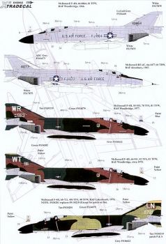 XD48062 F-4D & RF-4C Phantom II USAFE in England Part 1