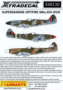 XD48130 Spitfire Mk.XIV & Mk.XVIII Teil 2