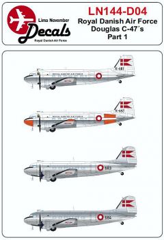 LN144-D04 C-47A Skytrain Royal Danish Air Force Part 1