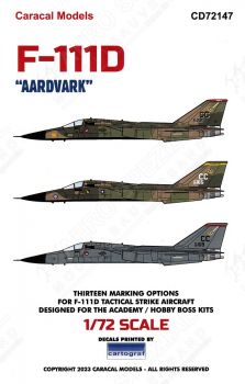 CD72147 F-111D Aardvark