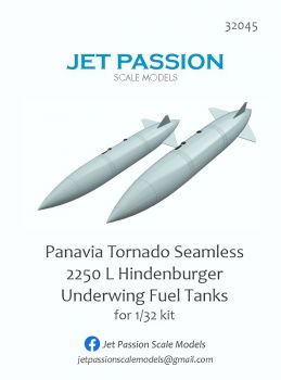 JP32045 Tornado 2.250 L nahtlose Hindenburger-Zusatztanks