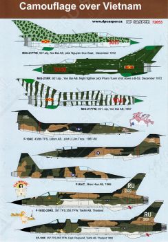 DPC72053 Camouflage over Vietnam 1966-1972