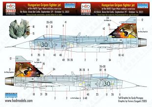 HUNE481006 JAS 39C Gripen NATO Tiger Meet 2023