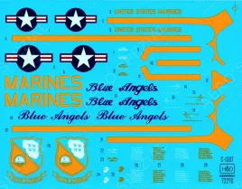 HUN72270 C-130T Hercules Blue Angels