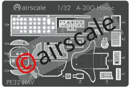 PE32HAV A-20G Havoc Cockpit Upgrade Set