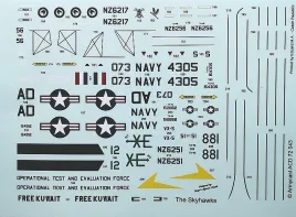 ACD72043 A-4 & TA-4 Skyhawk im weltweiten Einsatz