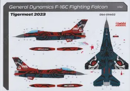 BBT32402 F-16C Block 50 Fighting Falcon NATO Tiger Meet 2023