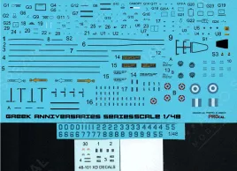 PRO482402 F-16C/D Block 52+ Adv Fighting Falcon Low Visibility Stencils