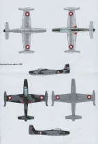 LN32-D15 F-84G Thunderjet Royal Danish Air Force Middle Period