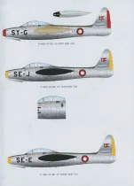 LN32-D15 F-84G Thunderjet Royal Danish Air Force Middle Period