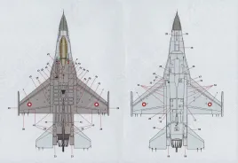 LN72-D24 F-16AM Block 20 Fighting Falcon Ukrainian Air Force