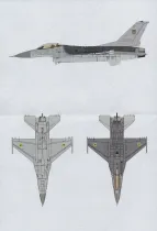 LN72-D24 F-16AM Block 20 Fighting Falcon Ukrainian Air Force
