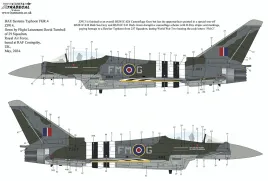 XD32074 Eurofighter Typhoon FGR.4 Moggy RAF Display Team 2024