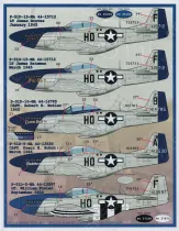 FBD48095 P-51 Mustang Meyer’s Maulers 487th FS Part 2