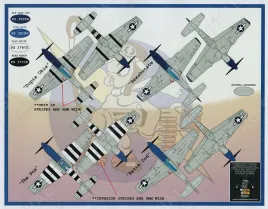 FBD48095 P-51 Mustang Meyer’s Maulers 487th FS Part 2