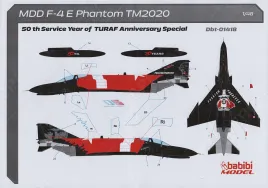 BBT48418 F-4E Terminator 2020 50 Years in Turkish Air Force Service