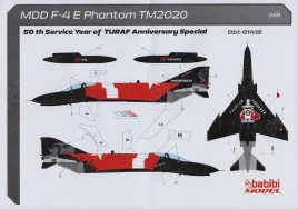 BBT48419 F-4E Terminator 2020 50 Jahre im Dienst der türkischen Luftwaffe