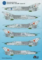 TW32118 MiG-21 Fishbed/LanceR Romanian Air Force