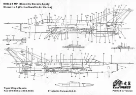 TW32118 MiG-21 Fishbed/LanceR Romanian Air Force