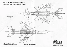 TW32118 MiG-21 Fishbed/LanceR Romanian Air Force