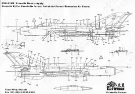 TW32118 MiG-21 Fishbed/LanceR Romanian Air Force