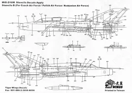 TW32118 MiG-21 Fishbed/LanceR Romanian Air Force