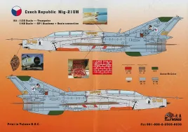 TW32121 MiG-21UM Mongol-B tschechische Luftwaffe