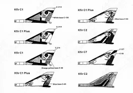 TW48107 A-/TA-4 Skyhawk & Kfir israelische Luftwaffe