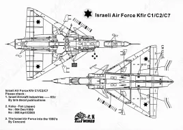 TW48107 A-/TA-4 Skyhawk & Kfir israelische Luftwaffe