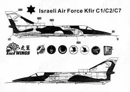 TW48107 A-/TA-4 Skyhawk & Kfir israelische Luftwaffe