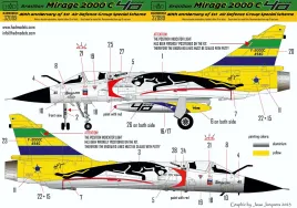 HUN32099 Mirage 2000C Erinnerungsfinish Ayrton Senna