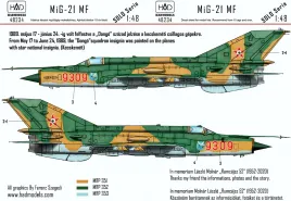 HUN48234 MiG-21MF Fishbed-J Hungarian Air Force