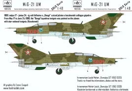 HUN48235 MiG-21UM Mongol-B Hungarian Air Force