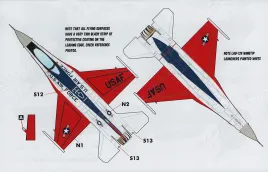 CD72160 U.S. Air Force Demo & Heritage Jets