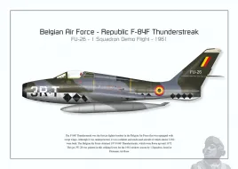 DH-039LIM Republic F-84F Thunderstreak limitierte Sammler-Edition