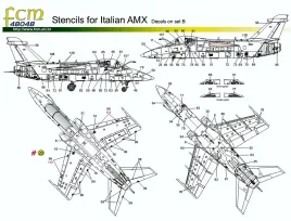 FCM48048 AMX Brazilian and Italian Air Force