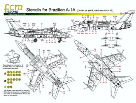 FCM48048 AMX Brazilian and Italian Air Force