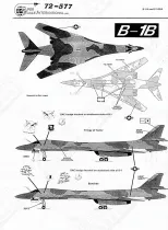 SS72577 B-1B Lancer & F-106A Delta Dart