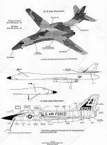 SS72577 B-1B Lancer & F-106A Delta Dart