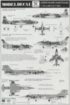 MDC013 F-104, Fiat G.91 & T-33
