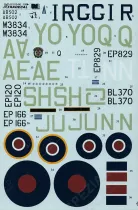XD32042 Spitfire Mk.Vb späte Tarnschemen
