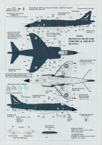 XD48058 Harrier GR.3 und Sea Harrier FRS.1 Falkland-Krieg