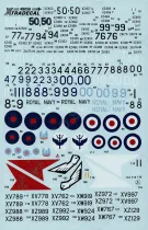 XD48058 Harrier GR.3 und Sea Harrier FRS.1 Falkland-Krieg