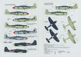 XD72074 Sea Fury FB.11 und FB.50