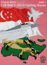 SCN4817 F-16C/D Fighting Falcon Republic of Singapore Air Force Teil 1