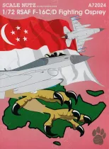 SCN7224 F-16C/D Fighting Falcon Republic of Singapore Air Force Teil 1