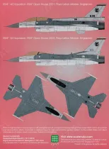 SCN7224 F-16C/D Fighting Falcon Republic of Singapore Air Force Teil 1