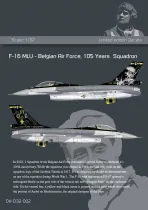 DHD32002 F-16AM Block 20 Fighting Falcon