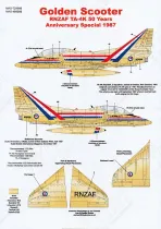 MAL72906 TA-4K Skyhawk Golden Scooter